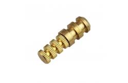 China OEM CNC Milling Engraving Laser Ra0.4 Precision Brass Turned Components supplier