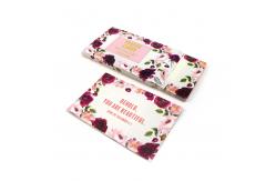 China Pink Flower Pattern Children'S Learning Flash Cards For Prayer Purpose supplier