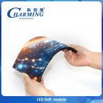 Custom Front Maintenance Magnetic Flexible Soft Led Module Panel P1.86 P2 P2.5 HD Cylinder Led Screen For Creative Display for sale