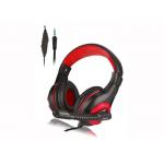 DL Sound PS4 PS5 Gaming Headset 105dB Sensitivity Red And Black Gaming Headset for sale