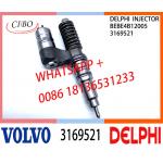 VOL 3169521 BEBE4B12005 Fuel engine Diesel Injector 3169521 BEBE4B12005 A3 for VOL D12 3039 US2000 SPEC 345/385/425 for sale