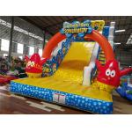 Spongebob kids slide inflatable for sale