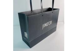 China Matt Laminated Kraft Paper Shopping Bags With Handle Offset Printings supplier