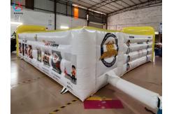 China Commercial Outdoor Interactive Game Inflatble Maze Game For Party Event supplier