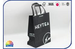 China 4C printing Kraft Shopping Paper Bags With Handle Customized Eco Friendly supplier