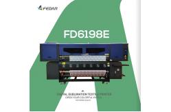 China Fedar FD6198E Digital Piezo T Shirt Sublimation Printer supplier