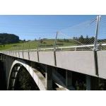 Knotted Security Bridge Stainless Steel Rope Mesh Netting Sus 316 2.5 Mm for sale
