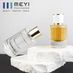100ml Clear Glass Perfume Bottle with Magnetic Cap for sale