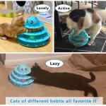 Interactive Cat Toy Roller 3-Level Turntable Amazon Fun Mental Physical Exercise Puzzle
