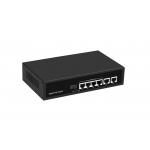 6 Port Gigabit DC52V 1.25A POE Ethernet Switch 12Gbps AC 100~240V for sale