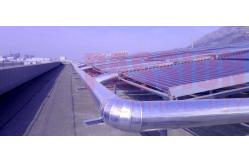 China 2000L Solar Heating Solution Solar Thermal Collector Glass Tube Solar Collector supplier