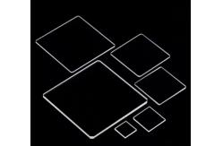 China Transparent Clear JGS1 Quartz Glass Plate For UV And Heat Resistant Substrate supplier