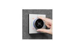China Plastic Smart Thermostat Zigbee Knob Style Black / Champagne / Grey supplier
