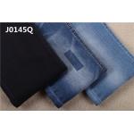 10.5 Oz 62/63 Satin Weave Super Stretch Indigo Denim Fabric For Jeans for sale