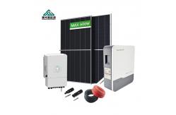 China Versatile Hybrid Solar Panel System For House 6Kw Solar System supplier