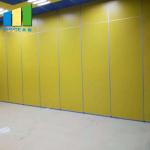 Conference Hall Folding Sliding Movable Door Partitions Banquet Acoustic Folding Room Partitions