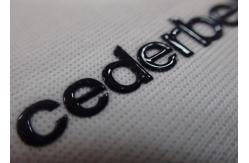 China Screen Print High Density Flexible Heat Transfer Labels With Custom Name Logo supplier
