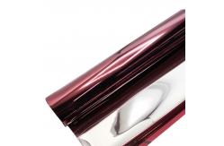 China Red Silver Window Film For Commercial Buildings Sunscreen UVR 88% IRR 80% supplier