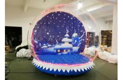 China OEM Airblown Inflatable Snow Globe With Background Durable Serurity - Guarantee supplier