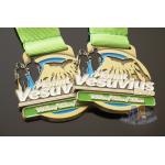 Round Shape Bespoke Marathon Medal / Custom Soft Enamel Running Medals