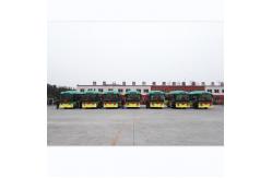 China 7.7m Yuchai Leaf Spring Diesel City Bus 4 Cylinders Inline supplier