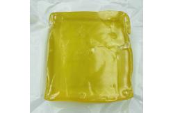 China Rectangular Yellow Hot Melt Blocks Glue Moistureproof UV Resistant supplier