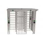 Intelligent Auto Arc Full Height Turnstile Waterproof Access Control With Double Lane