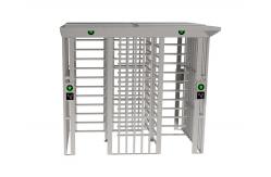 China Intelligent Auto Arc Full Height Turnstile Waterproof Access Control With Double Lane supplier