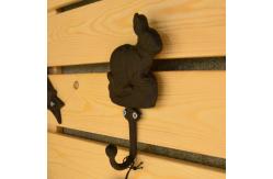 China Antique Cute Rabbit Cast Iron Hat Hooks Cast Iron Crafts supplier