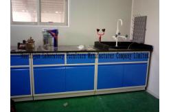 China Medical Practical Chemistry Lab Bench Table With Sink Multipurpose supplier