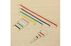 China 22 AWG Solid Dupont Jumper Wires , Solderless Breadboard Dedicated Line supplier