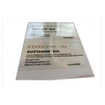 10ml Vial Labels With Silver/Gold Foil Embossing For Test E 250