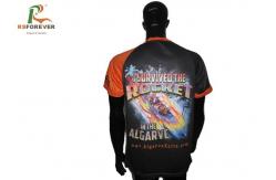China 3D Digital Custom Printed T Shirts Short Sleeve Quick Dry Complex Designs supplier