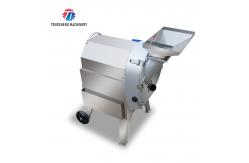 China Root Vegetable Cutting Machine Carrot Pawpaw Slicing Shredding and Dicing Machine supplier
