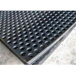 1.5mm Thick Sunscreens Round Hole Perforated Steel Sheet Galvanized for sale