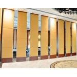 Floor To Ceiling Folding Door Operable Partition Walls For Banquet Hall / Acoustic Sliding Wall Panels for sale