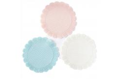 China Lower Shape Large Heat Resistant Silicone Mat Drink Cup Coasters supplier