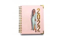 China SGS A4 Spiral Notebook Printing Customization Women's Gift Notebook supplier