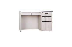 China Portable Home Made Computer Desk With Storage Knock Down supplier
