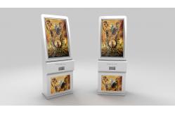 China Self Ticket Vending Machine IR / SAW / Capacitive Touch Screen RFID Card Reader supplier