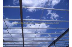 China Q235 White Zinc Coat Galvanized Steel Square Tubing Structure C Channel supplier