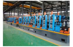 China 6-20 Station Steel Pipe Making Machine with ±0.2mm Cutting Accuracy supplier