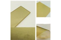 China Gold Metallic Mesh Laminated Glass Partition supplier