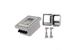 China Clamped LCD  IP68 SD Card 4mA Transit Time Ultrasonic Flow Meter supplier