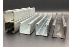 China OEM Pre Galvanized Unistrut Strut C Channel HDG Q235 HVAC System supplier