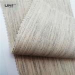 Double Sided Hair Interlining Canvas Fabric For Overcoat Uniform