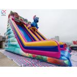 Factory Inflatable Lilo & Stitch Slide Castle Inflatable Double Dry Slides
