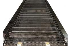 China Easy Clean And Easy Install Perforated Chain Link Conveyor Belt supplier