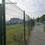 Bulk Metal 3d Welded Wire Mesh Fence Panel Easily Assembled Pvc Coated Black Green Steel Iron Galvanized Garden Fence for sale