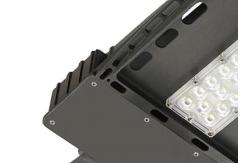 China Slim Shoebox LED Parking Lot Lights Luminaire Area Site Roadway Campus Lighting supplier